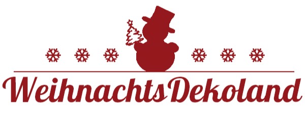 Zurück zu Home , Schiftzug Weihnachtsdekoland.de, Logo