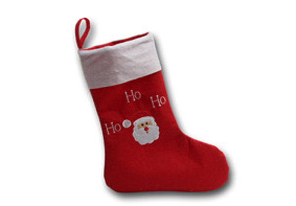 Weihnachts-Socke Filz zum befüllen Nikolausstiefel