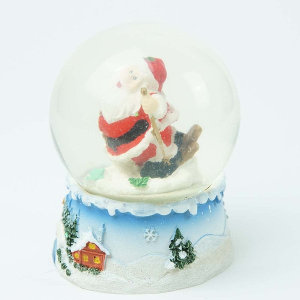 Schneekugel Weihnachtsmann Ø 6,5cm 4 Designs