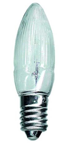 Ersatzlampe Riffelkerze 55-8 V Spitzkerze