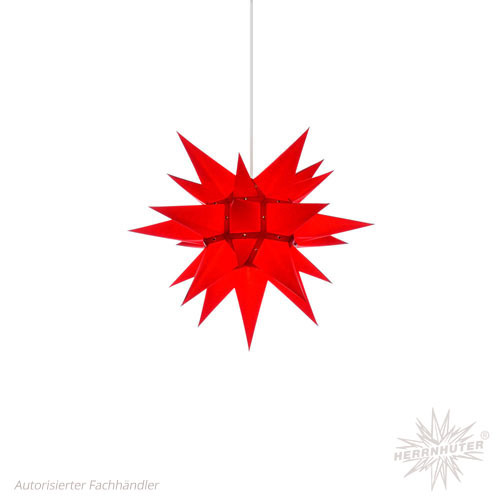 Herrnhuter Stern Rot 40cm Innen Papier Sterne