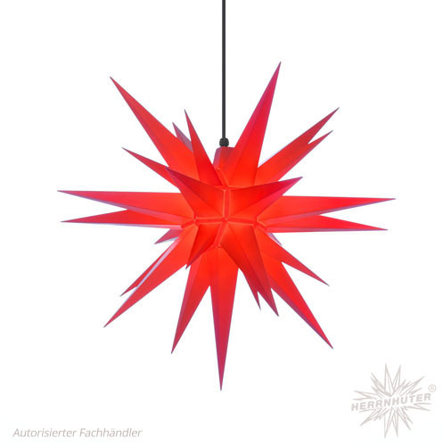 Herrnhuter Stern 68cm Rot Außen Kunststoff Sterne A7