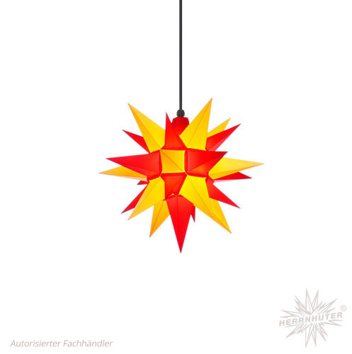 Herrnhuter Stern Rot-Gelb 40cm Außen Kunststoff Sterne A4