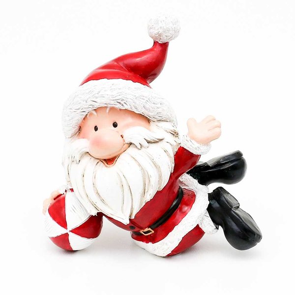 Weihnachtsmann Figur 10cm Sitzend 2 Design